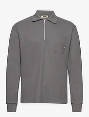 Woodbird - Alter Waffel Polo - polo marškinėliai ilgomis rankovėmis - antra grey - 0