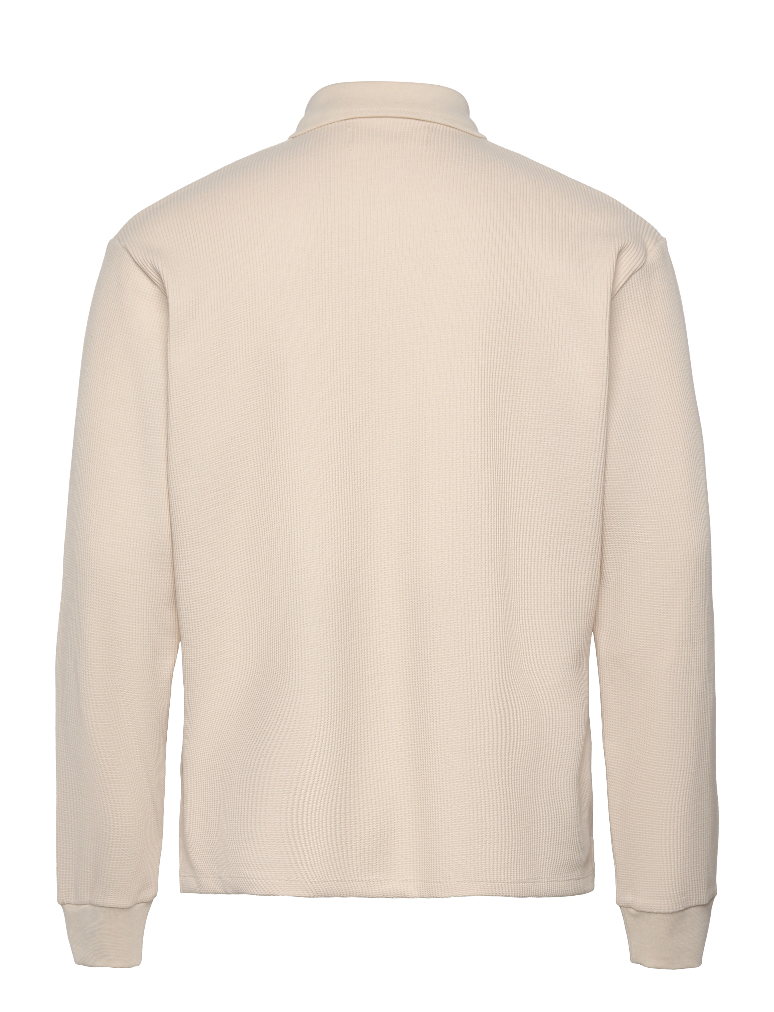 Woodbird - Alter Waffel Polo - light sand - 1