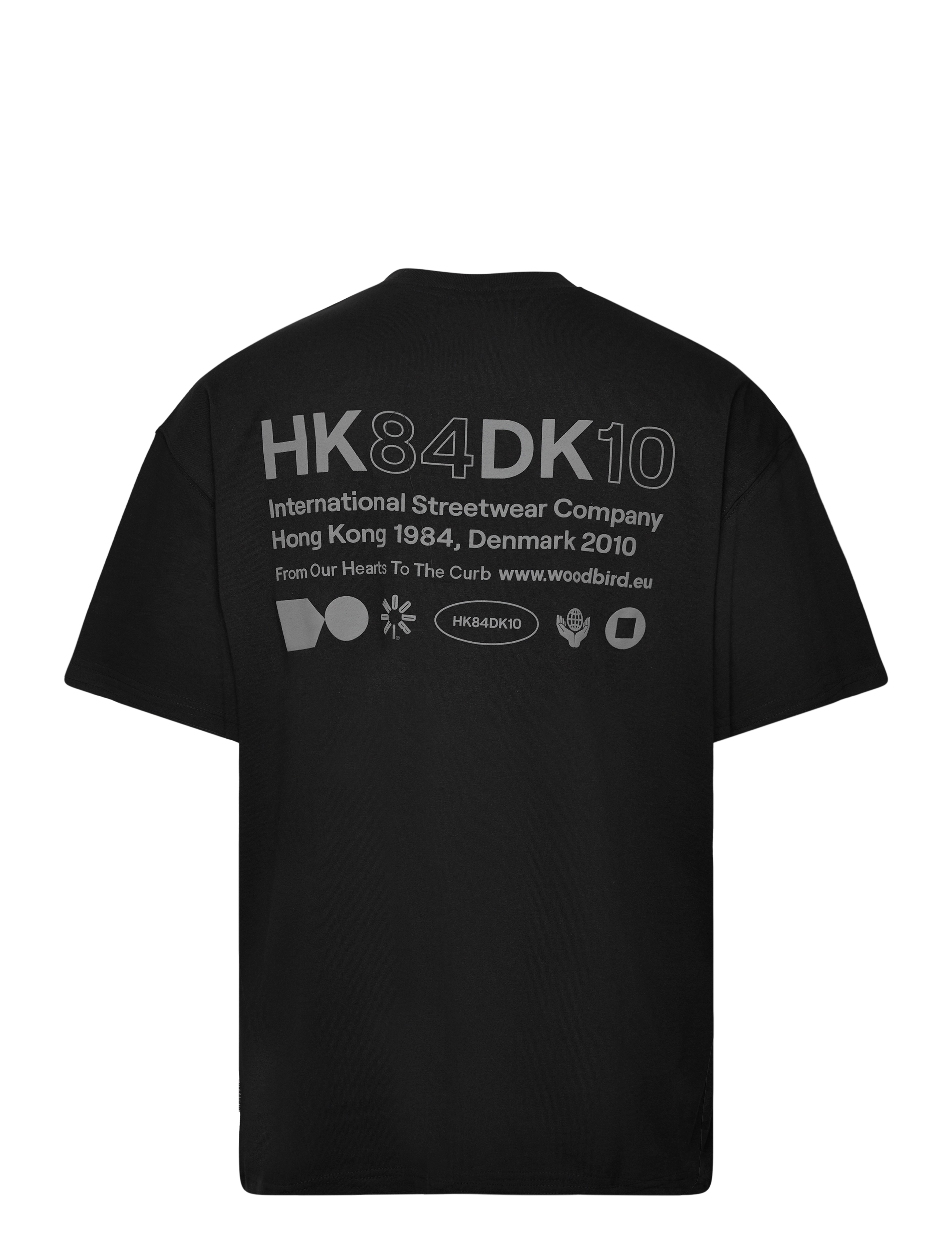 Woodbird - WBBose HKDK Tee - black - 1