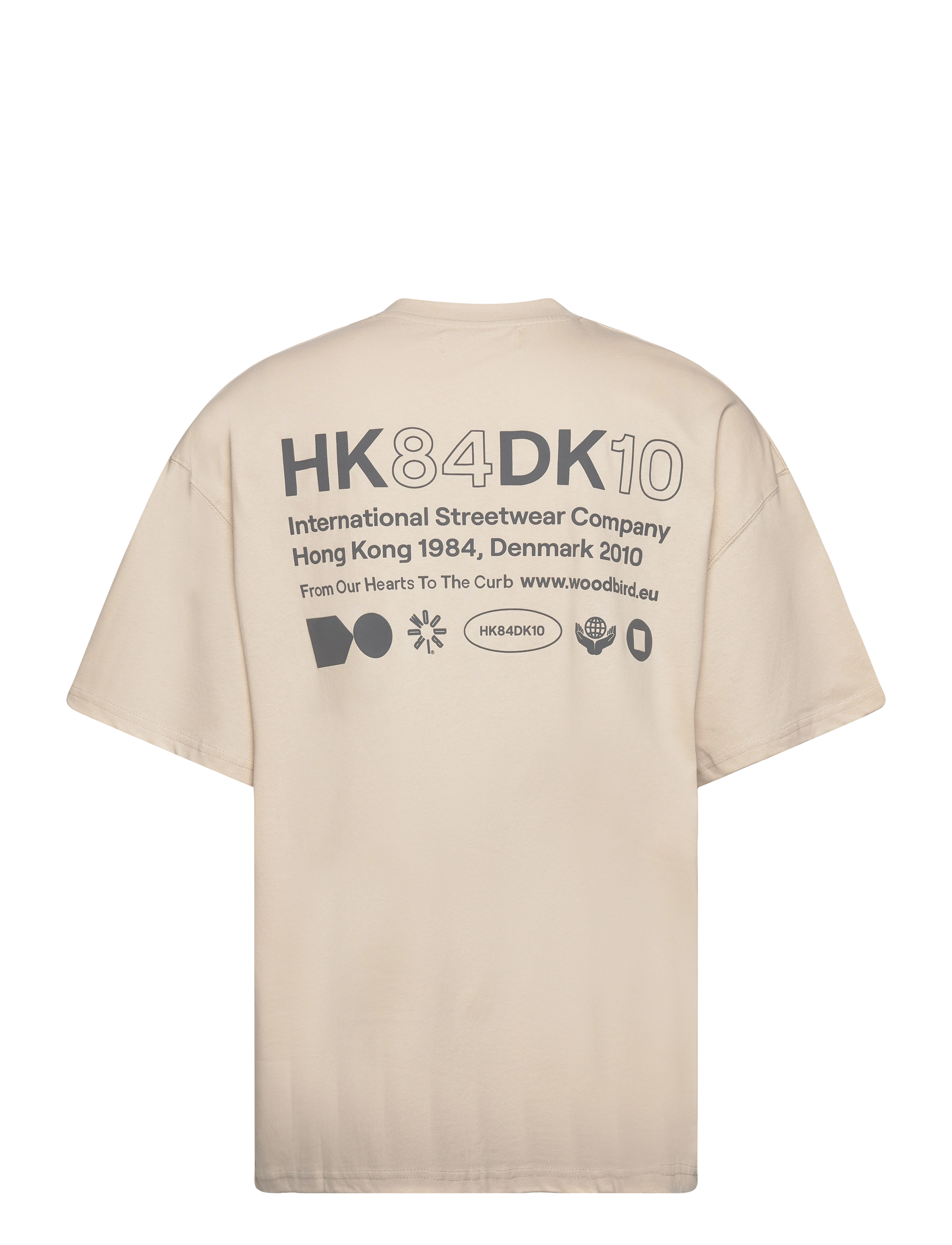 Woodbird - WBBose HKDK Tee - light sand - 1