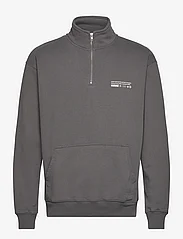Woodbird - WBLass Tech Half-Zip - sweatshirts - antra grey - 0