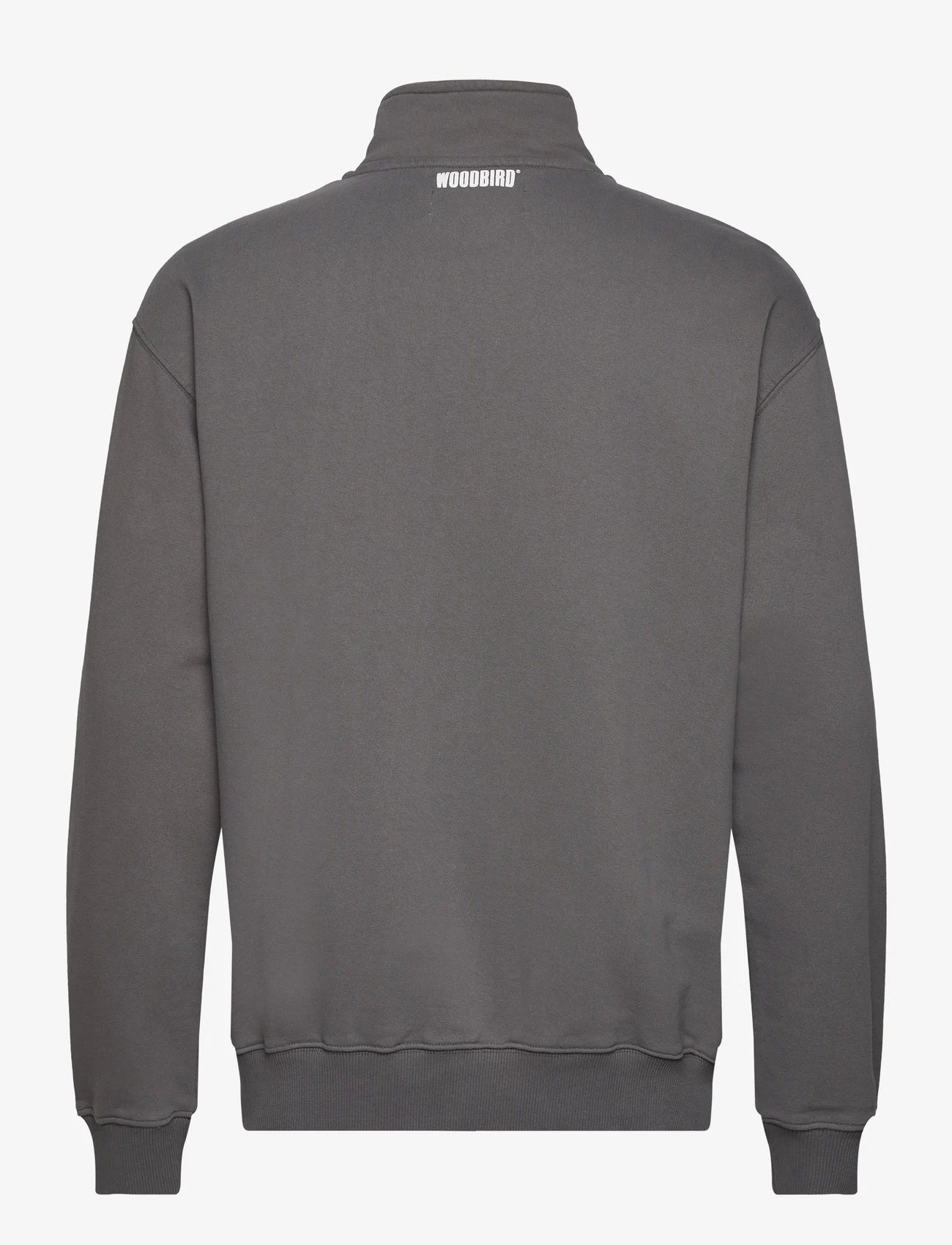 Woodbird - WBLass Tech Half-Zip - sweatshirts - antra grey - 1