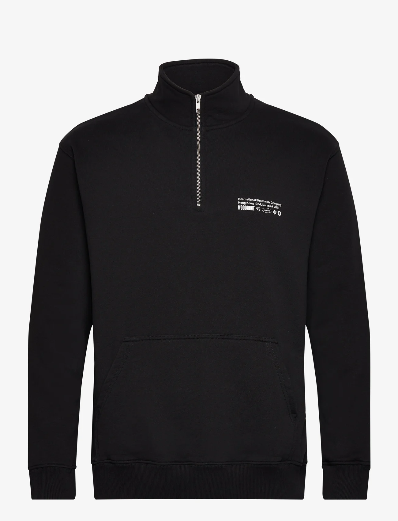 Woodbird - WBLass Tech Half-Zip - sweatshirts - black - 0