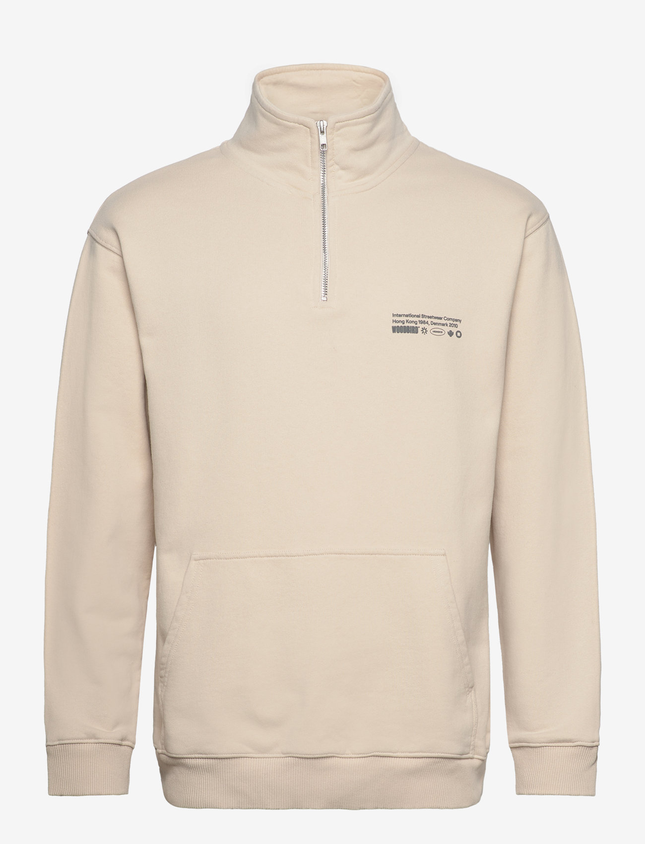Woodbird - Lass Tech Half-Zip - light sand - 0
