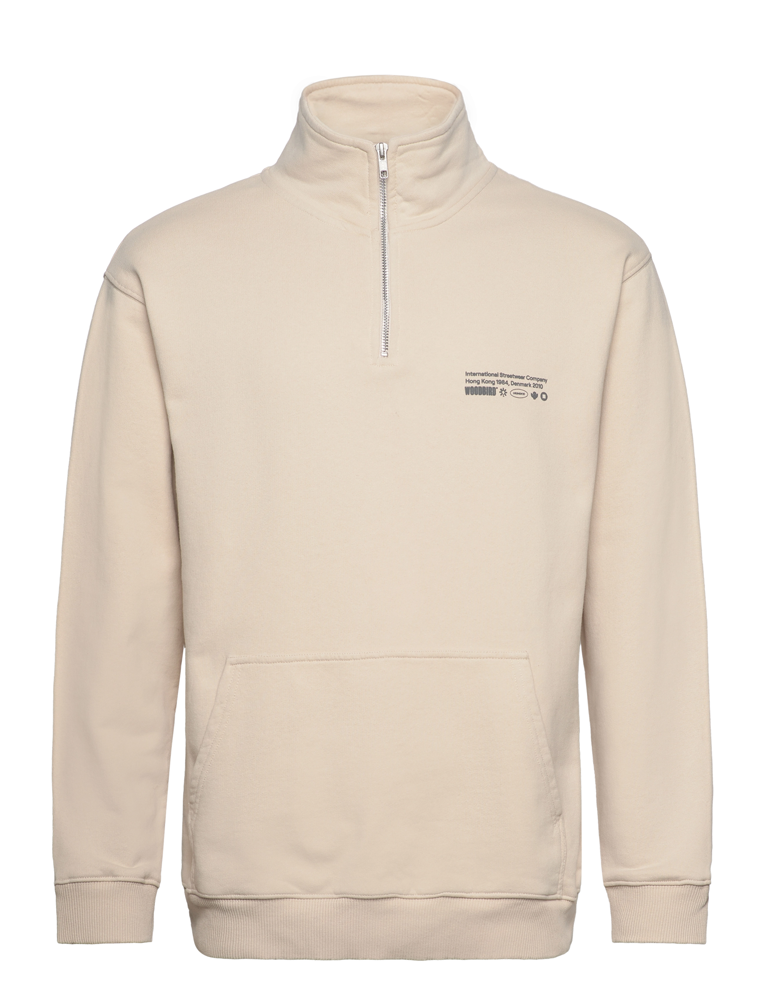 Lass Tech Half-Zip - LIGHT SAND