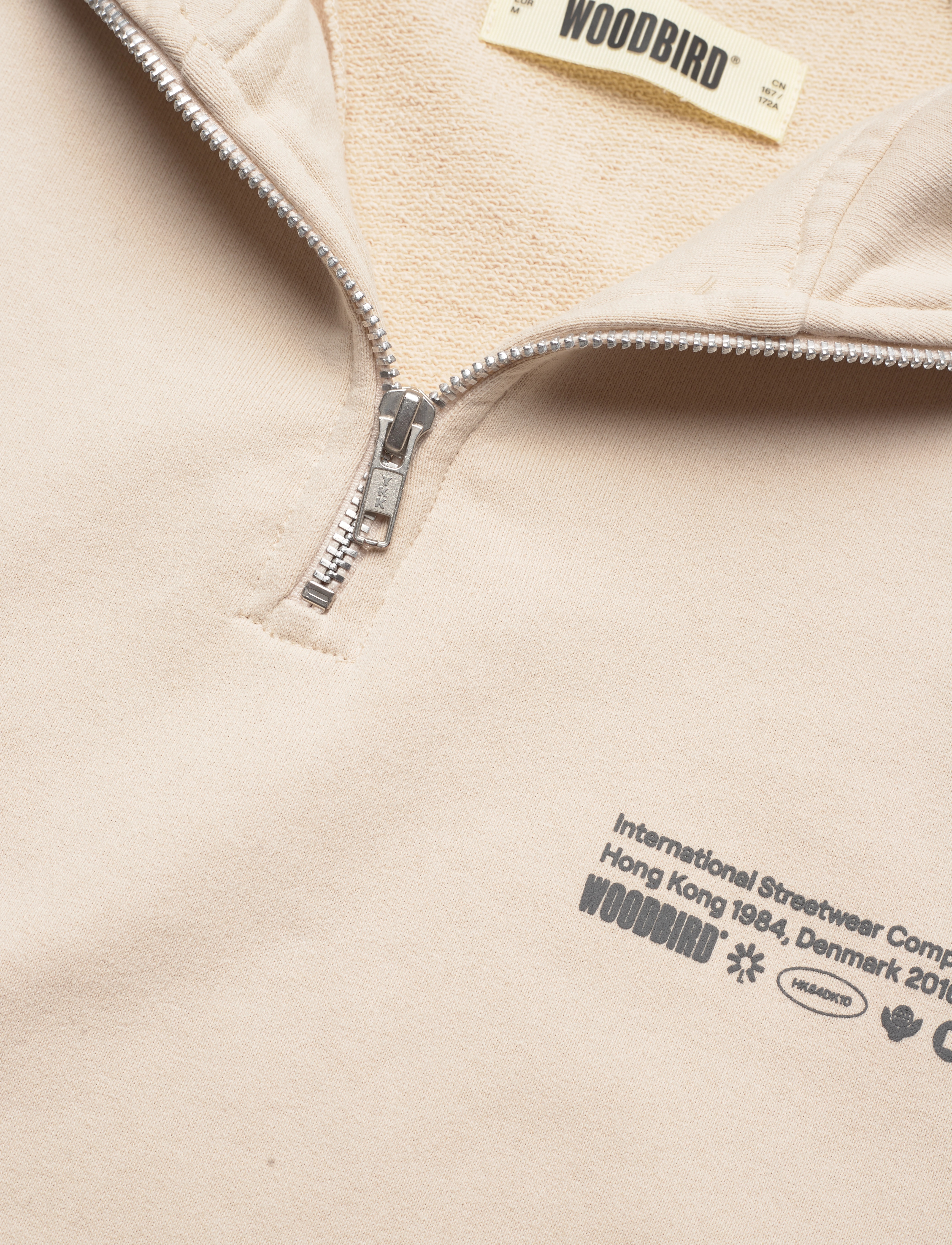 Woodbird - Lass Tech Half-Zip - light sand - 2