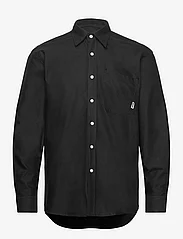 Woodbird - Yuzo Classic Shirt - peruskauluspaidat - black - 0