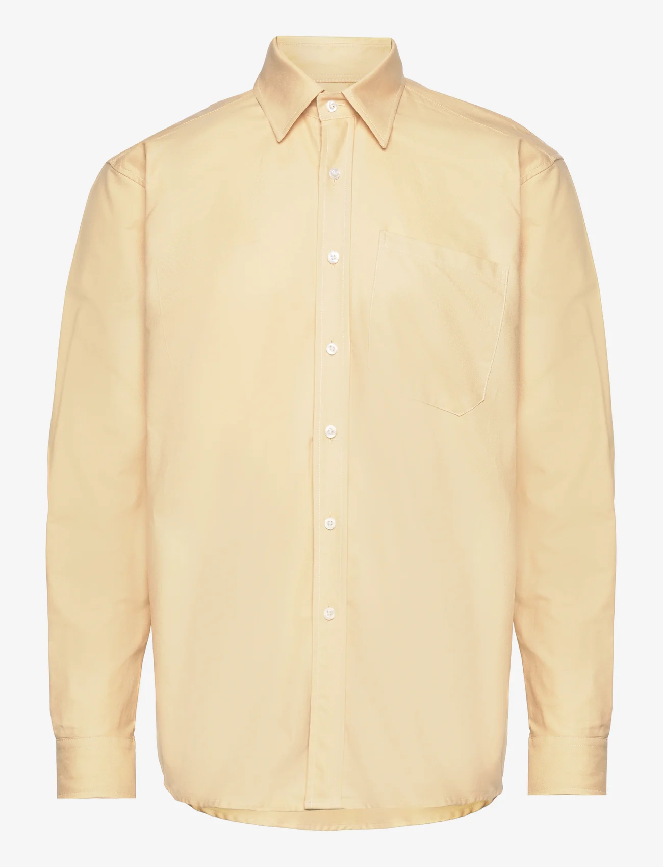 Woodbird - Yuzo Classic Shirt - basic-hemden - butter - 0