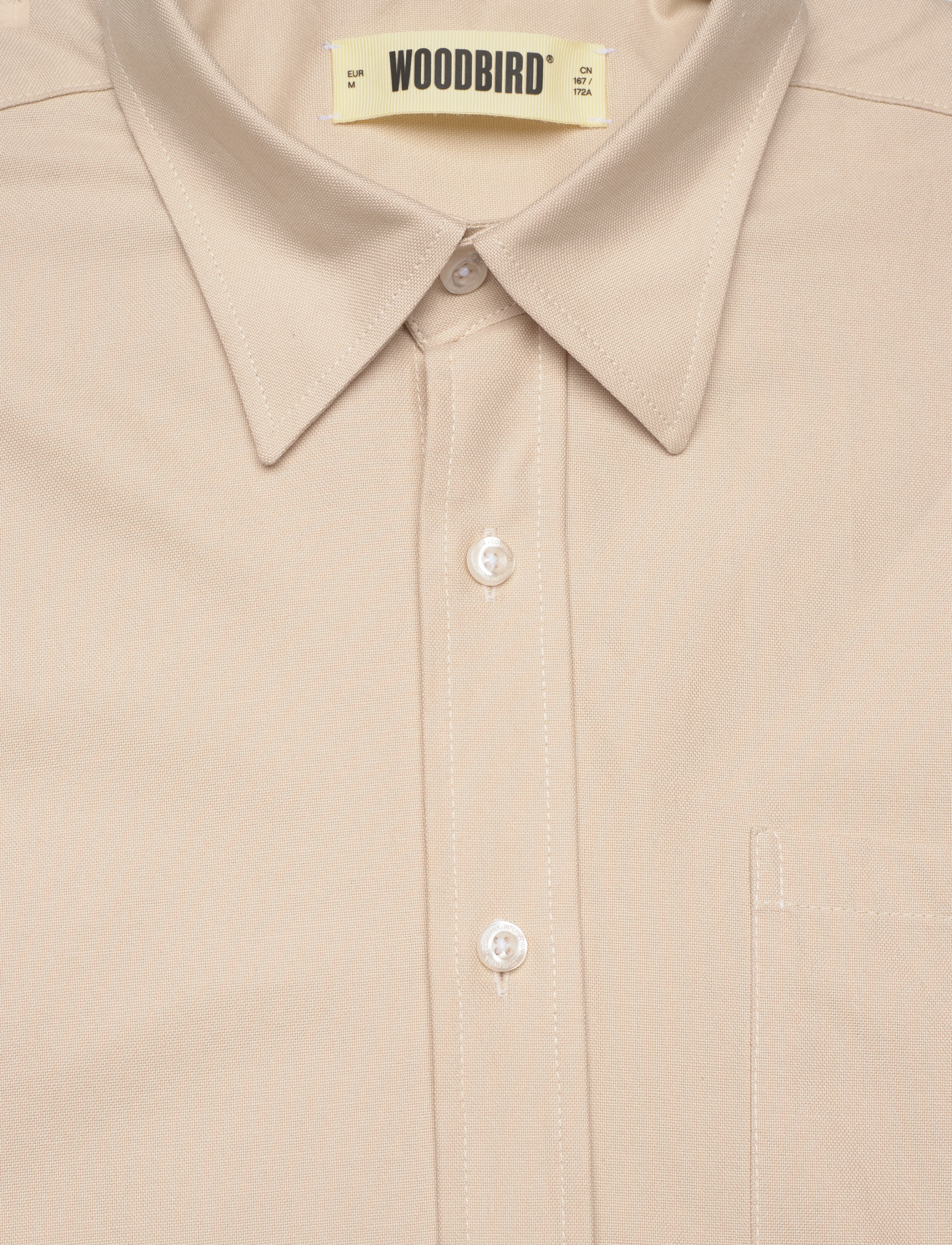 Woodbird - Yuzo Classic Shirt - basic skjorter - light sand - 2