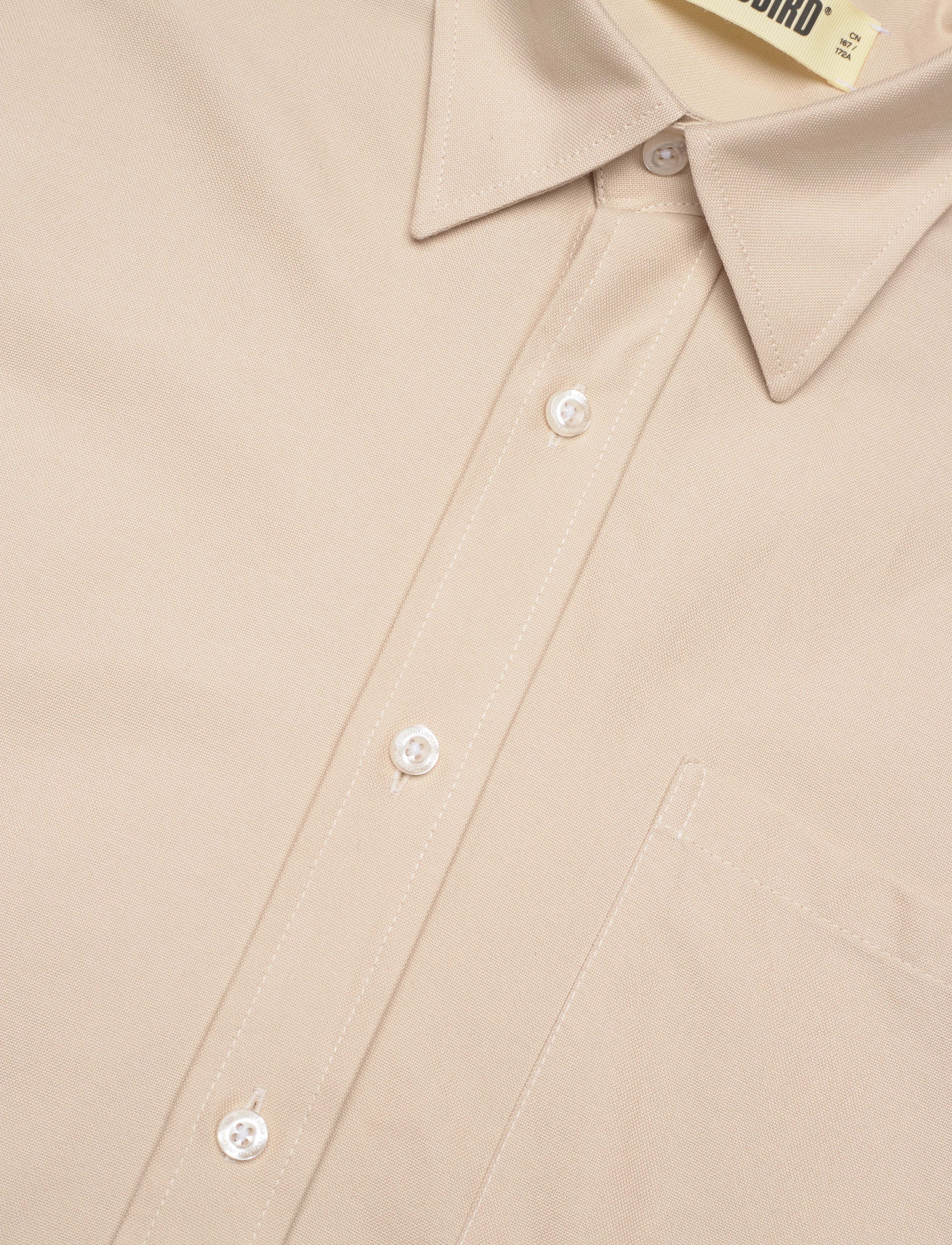 Woodbird - Yuzo Classic Shirt - basic skjorter - light sand - 3