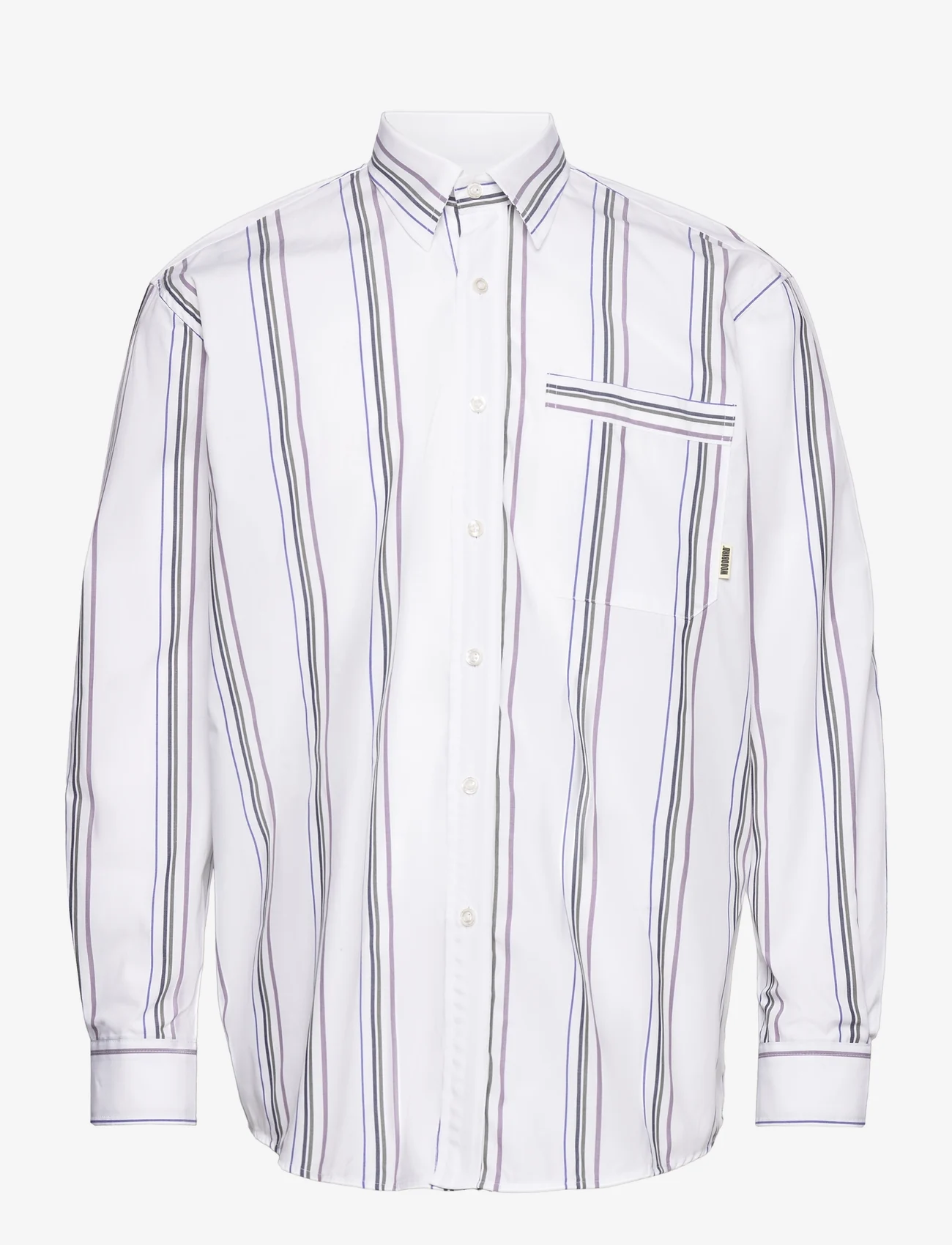 Woodbird - WBYuzo Pin Shirt - casual shirts - white - 0