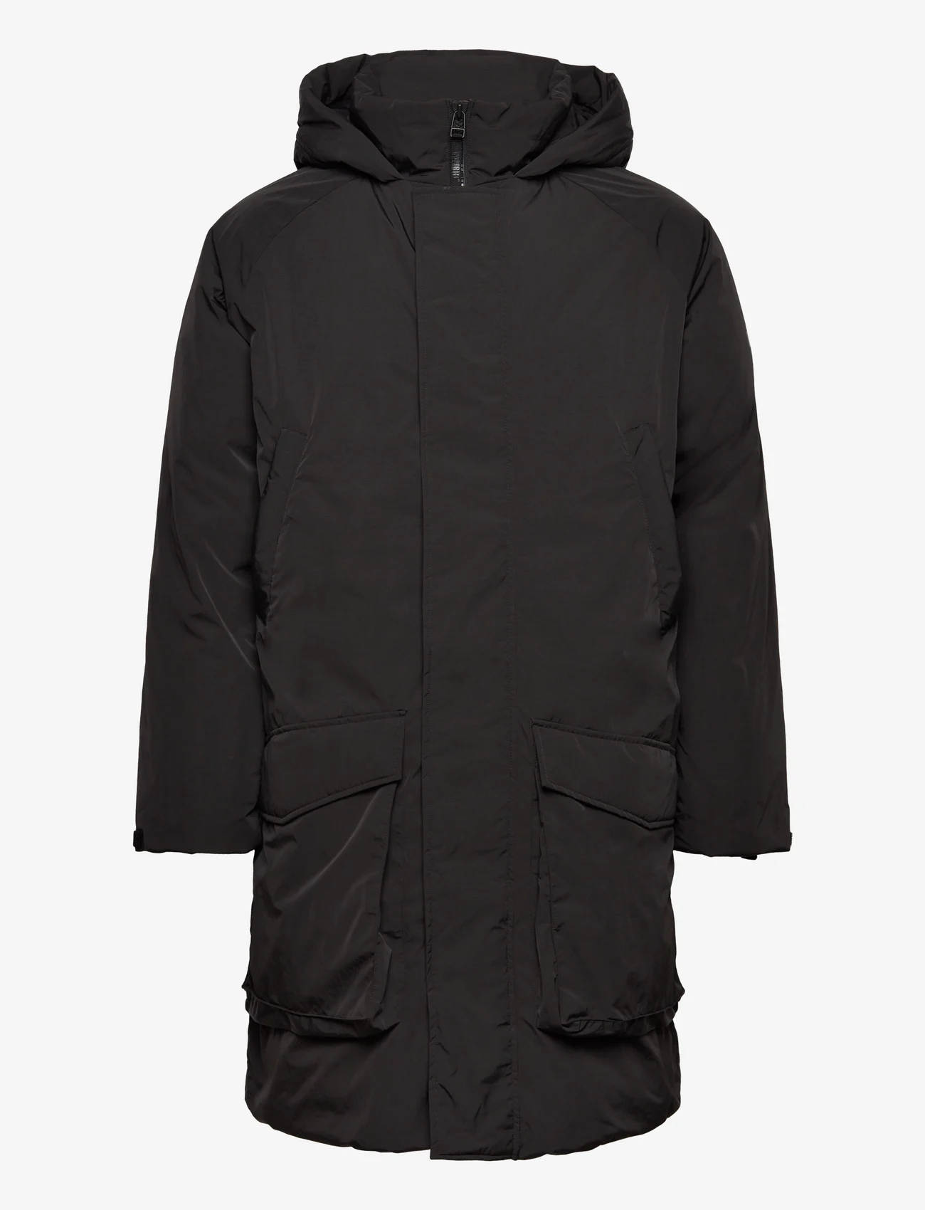 Woodbird - WBKohr Long Road Jacket - winter jackets - black - 0