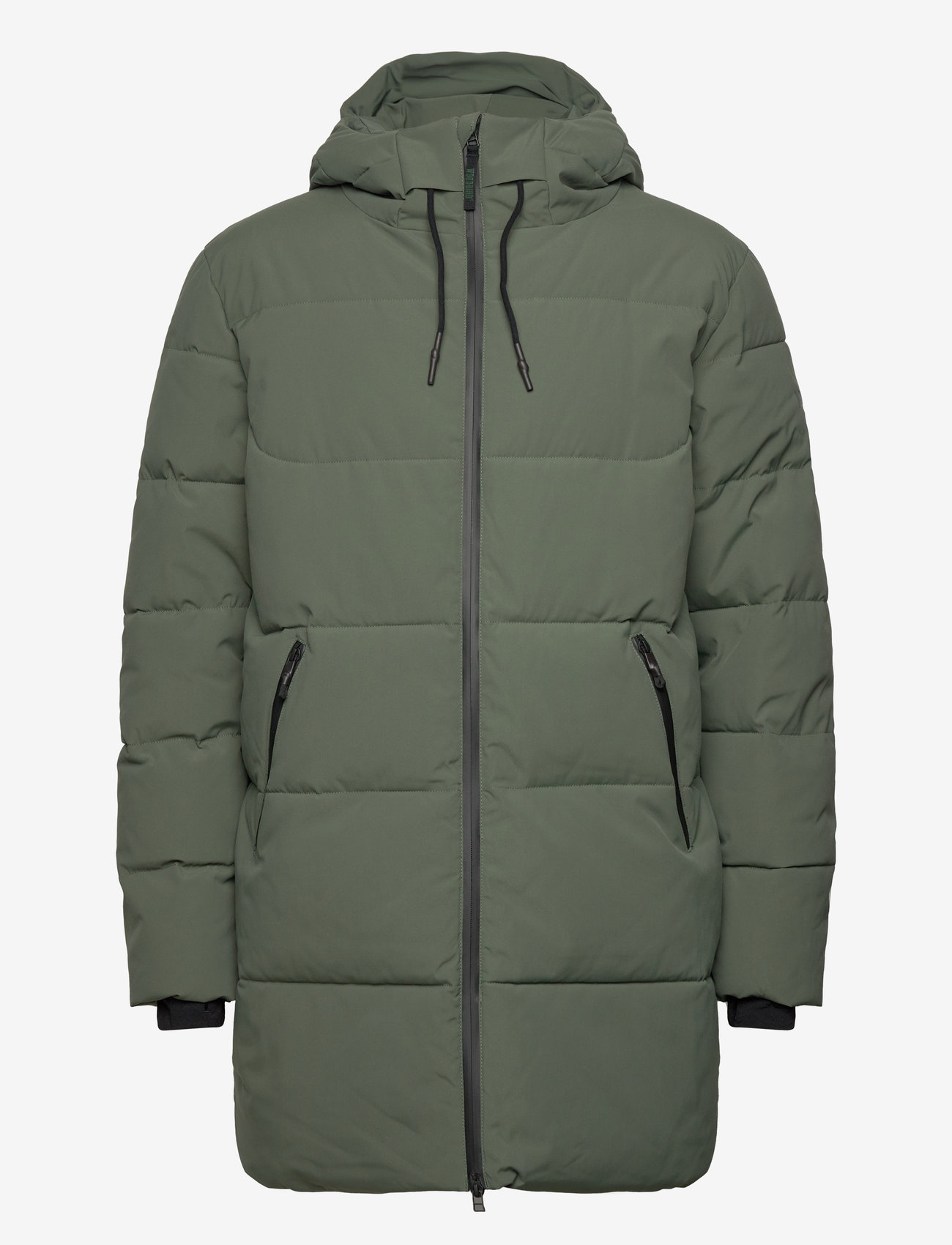 Woodbird - WBJoseph Tech Long Jacket - sügisjakid - army - 0