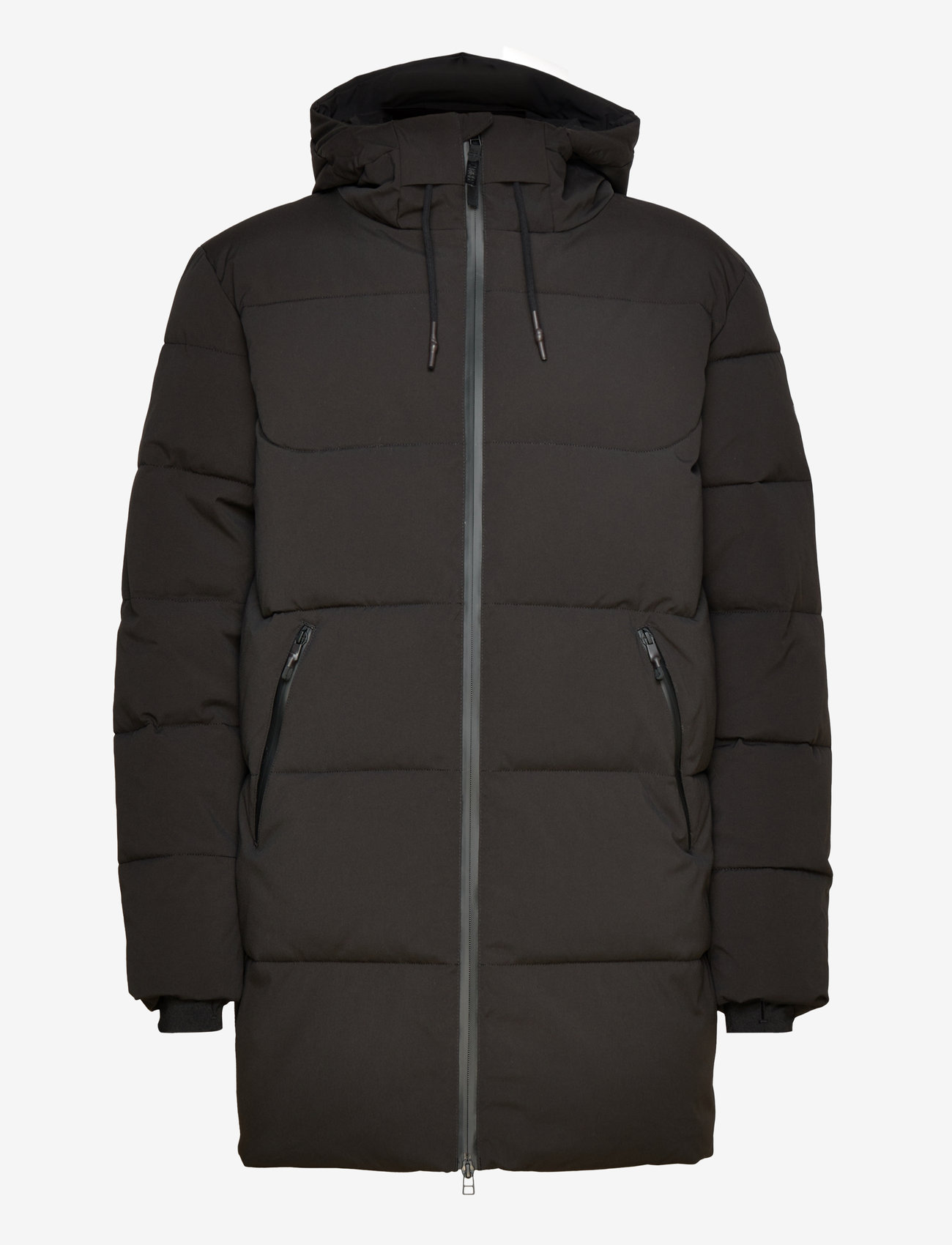 Woodbird - WBJoseph Tech Long Jacket - vinterjakker - black - 0