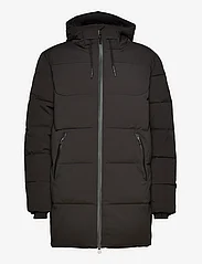 Woodbird - WBJoseph Tech Long Jacket - winter jackets - black - 0
