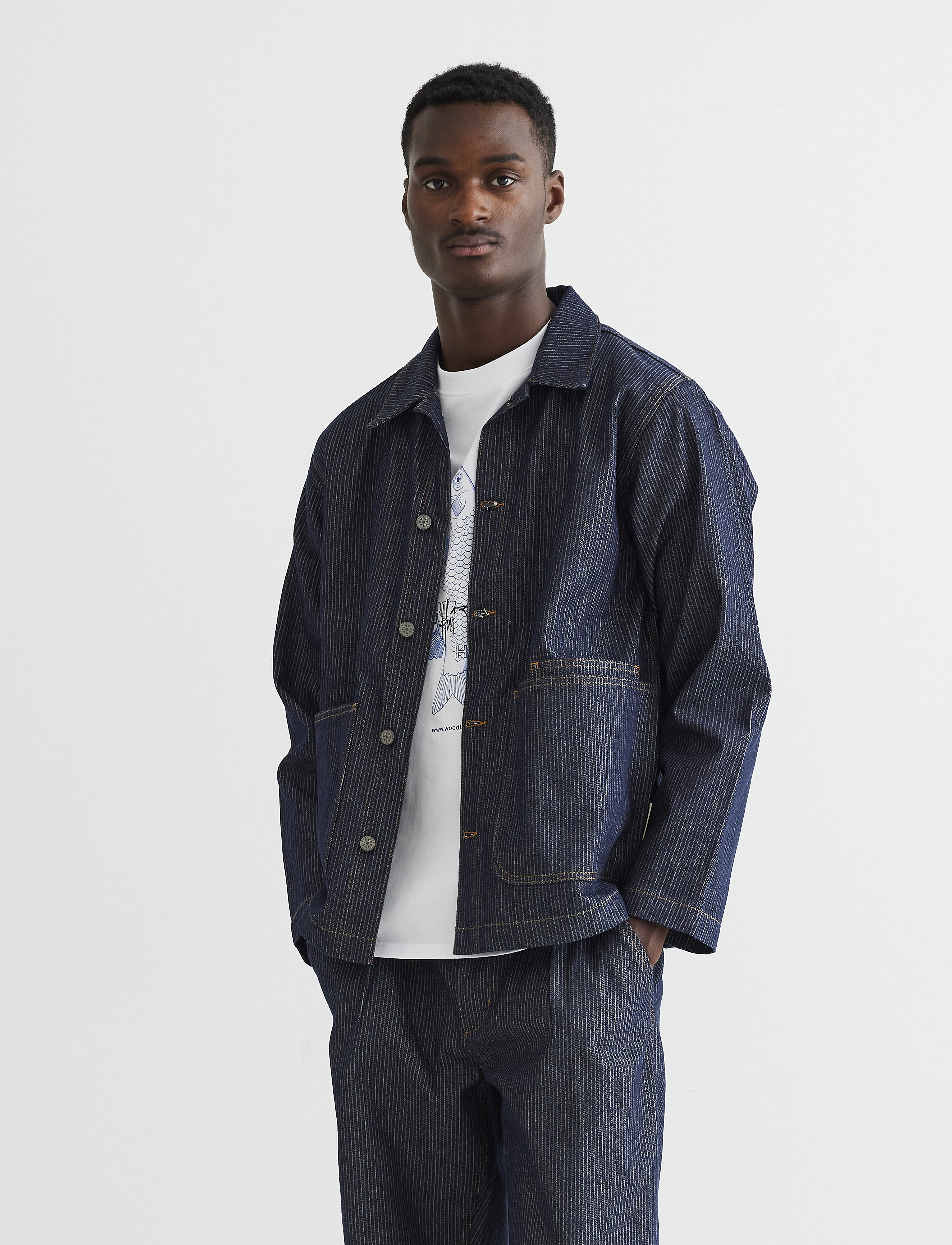 Woodbird - WBBlade Rail Jacket - authentic blue - 2