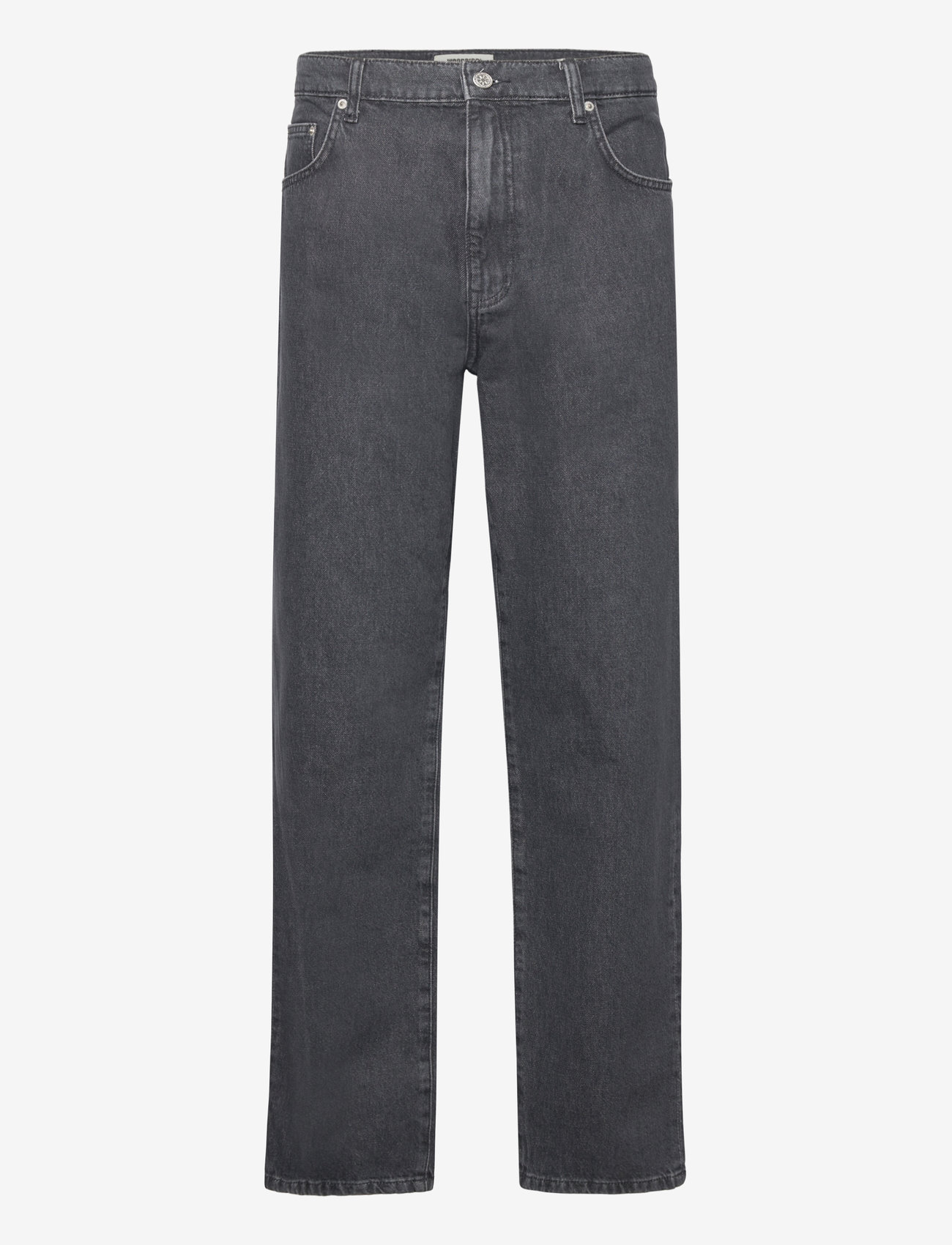 Woodbird - WBLeroy Coal Jeans - alt laienevad teksad - grey - 0