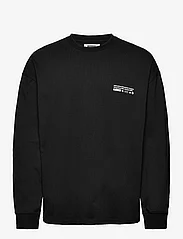 Woodbird - Baine Tech L/S Tee - sweatshirts - black - 0