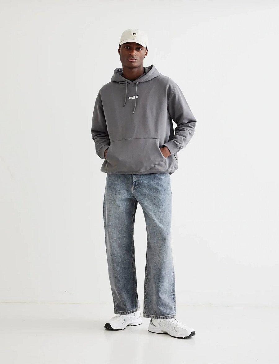 Woodbird - WBPacs Base Hoodie - hættetrøjer - antra grey - 3