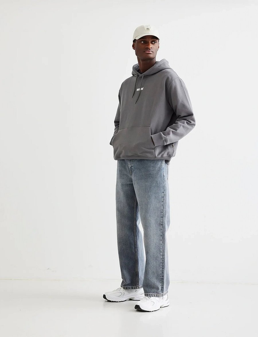 Woodbird - WBPacs Base Hoodie - hættetrøjer - antra grey - 4