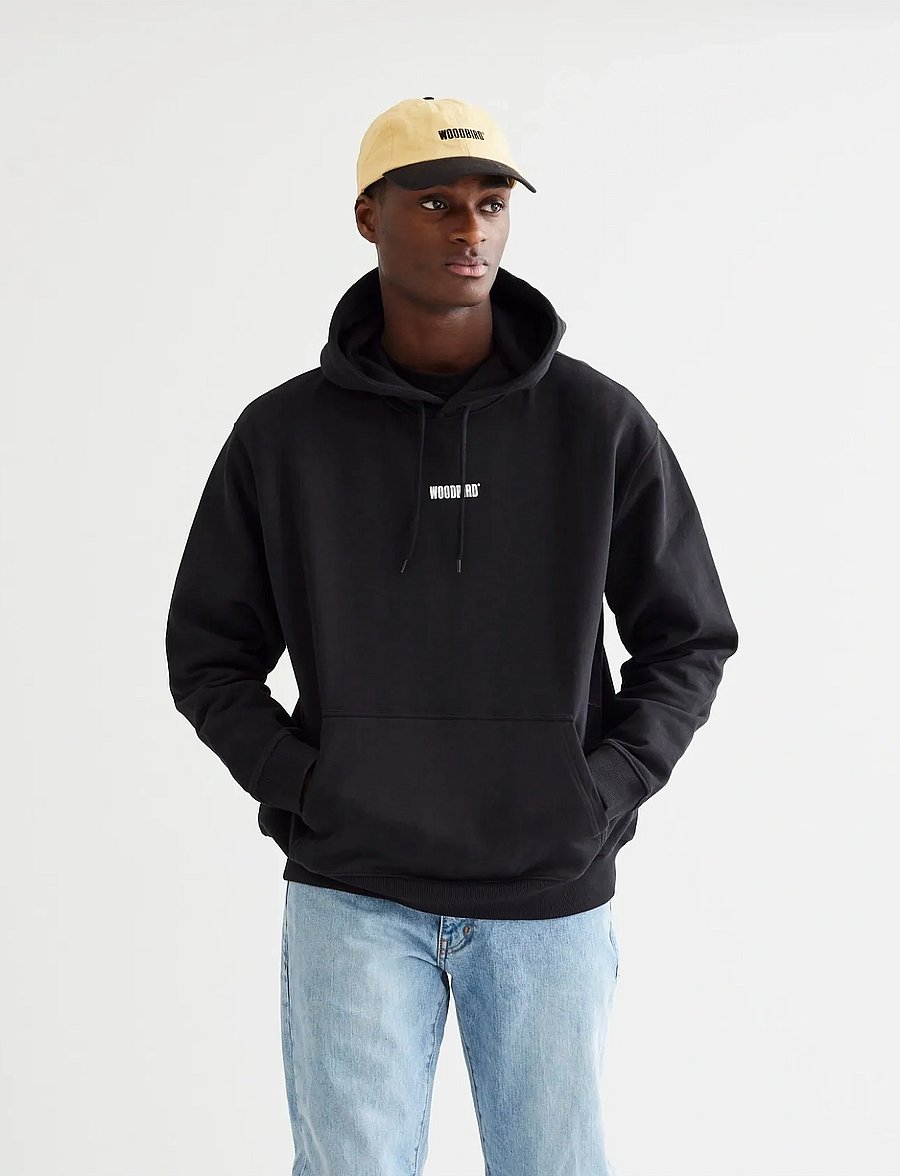 Woodbird - WBPacs Base Hoodie - hoodies - black - 0