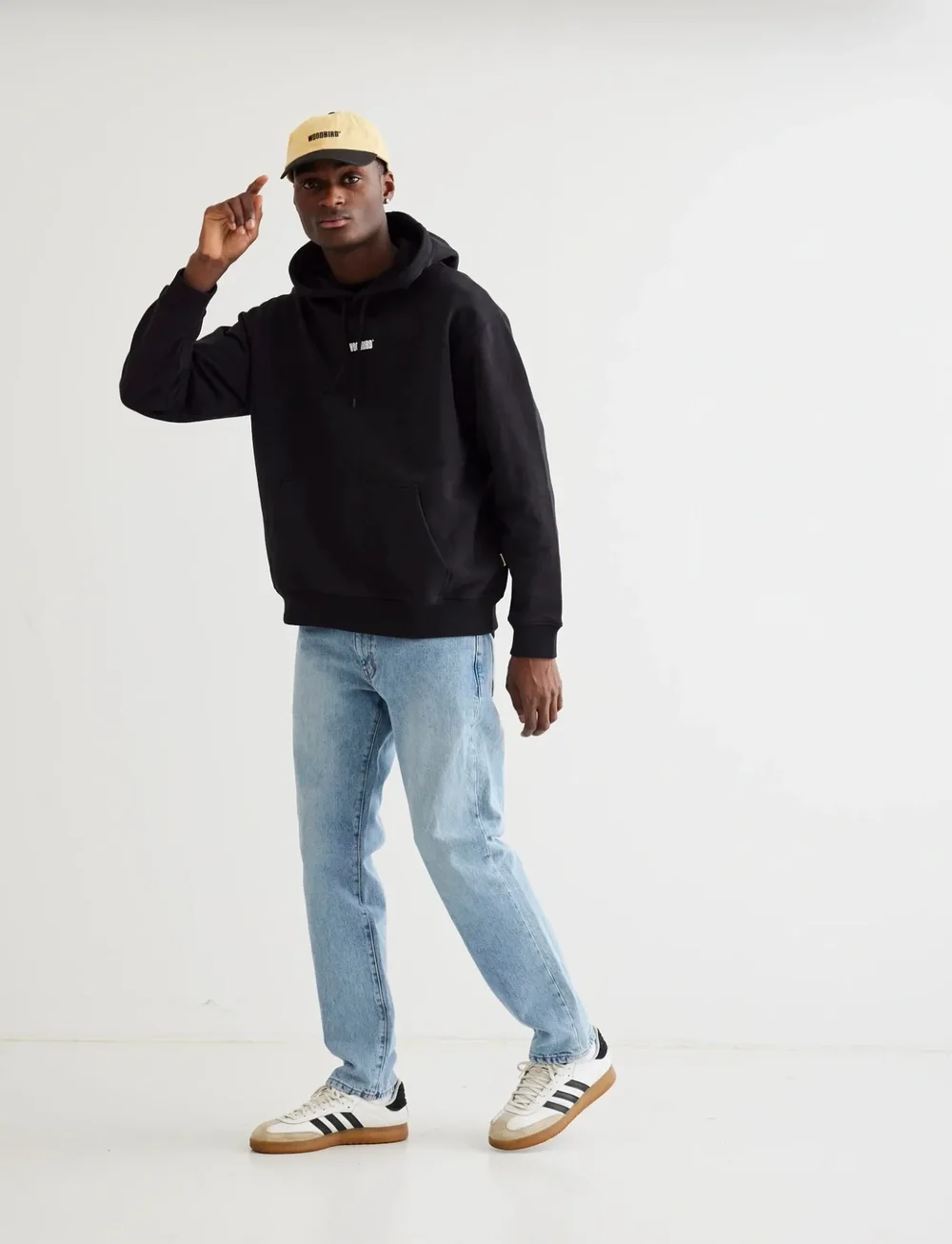 Woodbird - WBPacs Base Hoodie - hoodies - black - 5