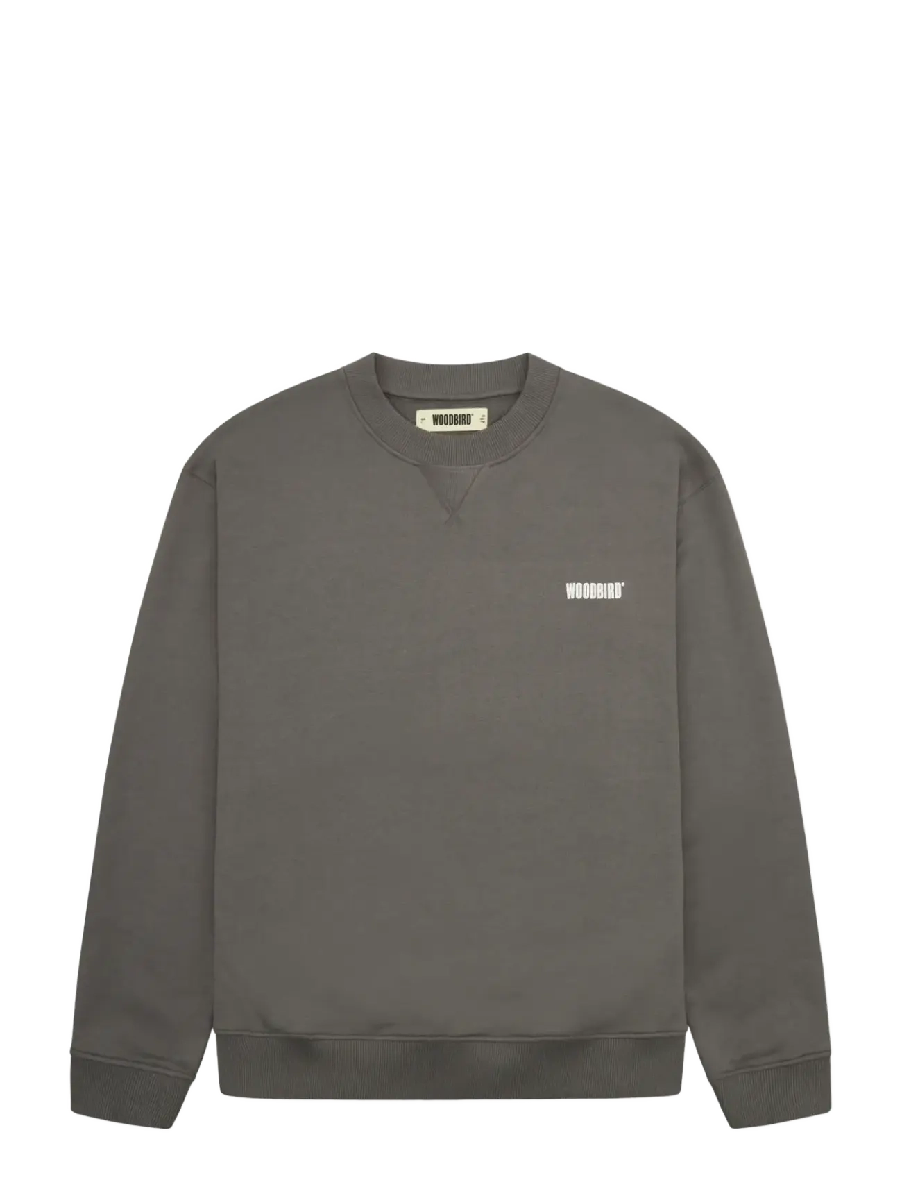 WOODBIRD Wbcane Base Crew Grau - M - Herren