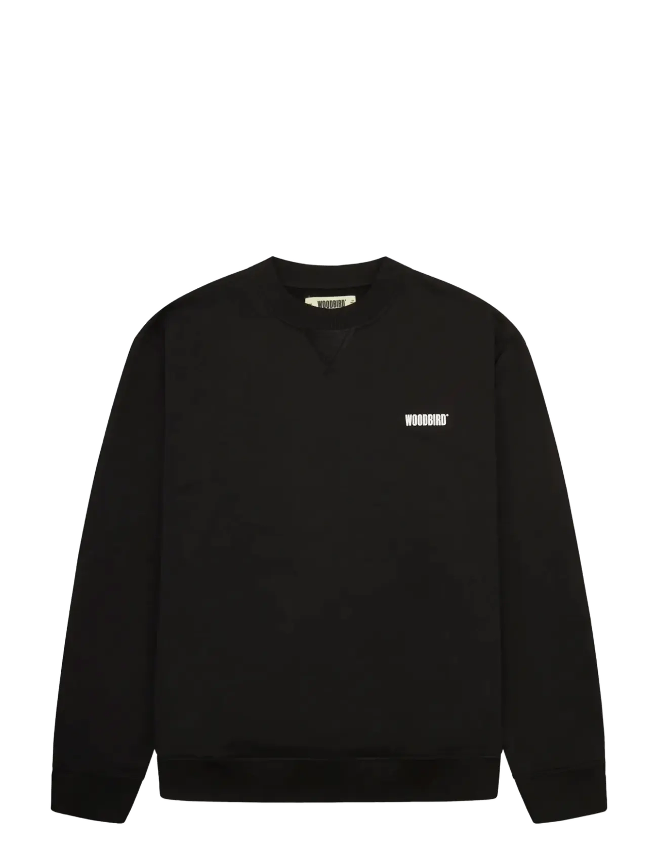 WOODBIRD Wbcane Base Crew Schwarz - S - Herren