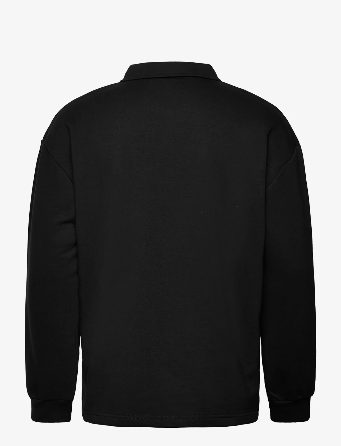 Woodbird - Dom Half-Zip Sweat - polo marškinėliai ilgomis rankovėmis - black - 1