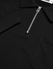 Woodbird - Dom Half-Zip Sweat - polo marškinėliai ilgomis rankovėmis - black - 2