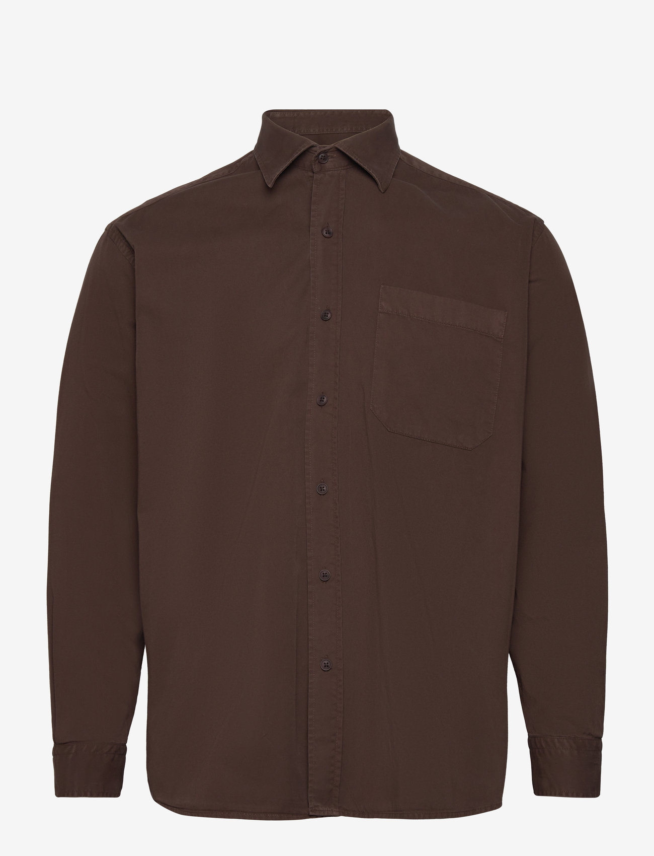 Woodbird - WBYuzo Antic Shirt - brown - 0