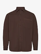 Yuzo Antic Shirt - BROWN