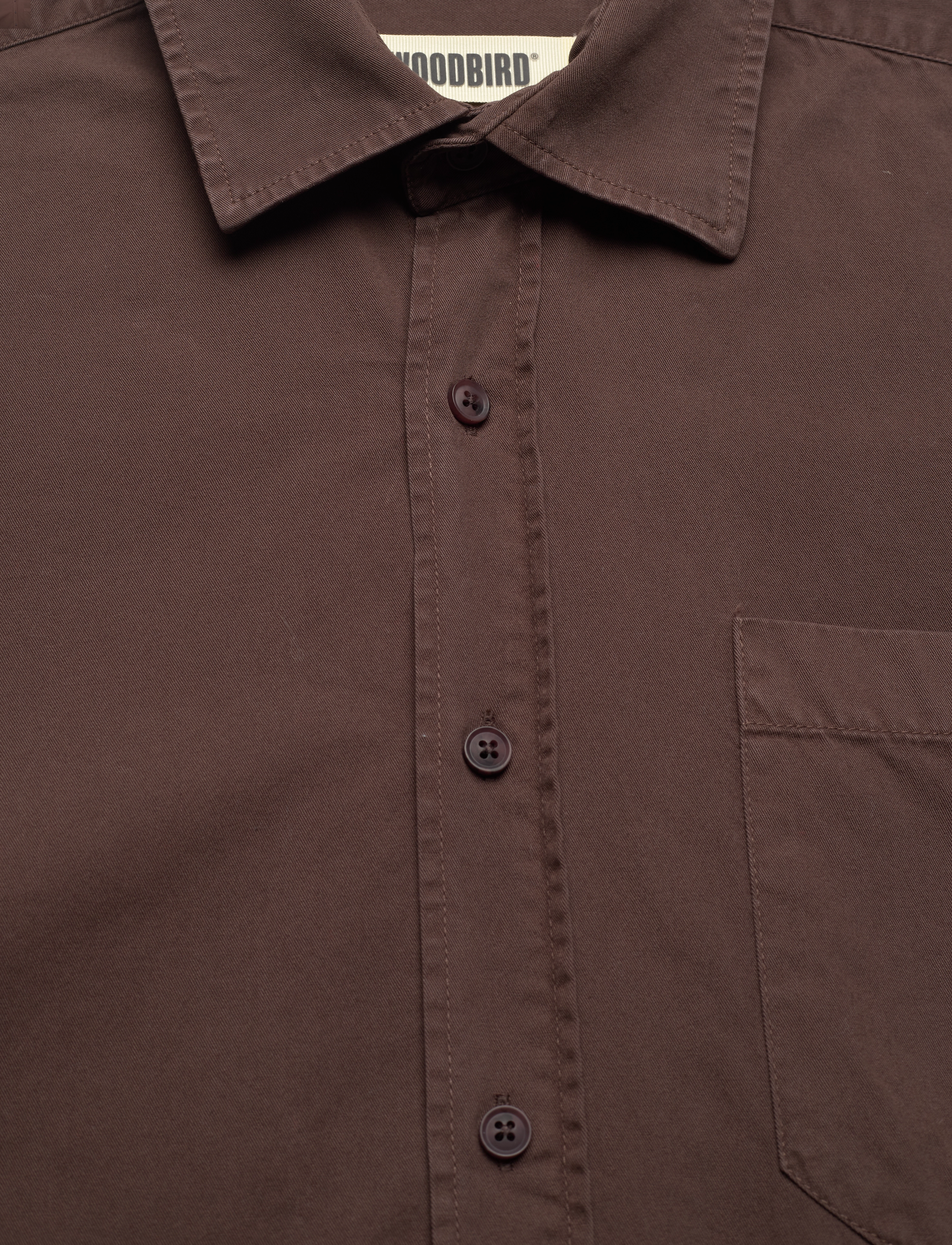 Woodbird - WBYuzo Antic Shirt - brown - 2