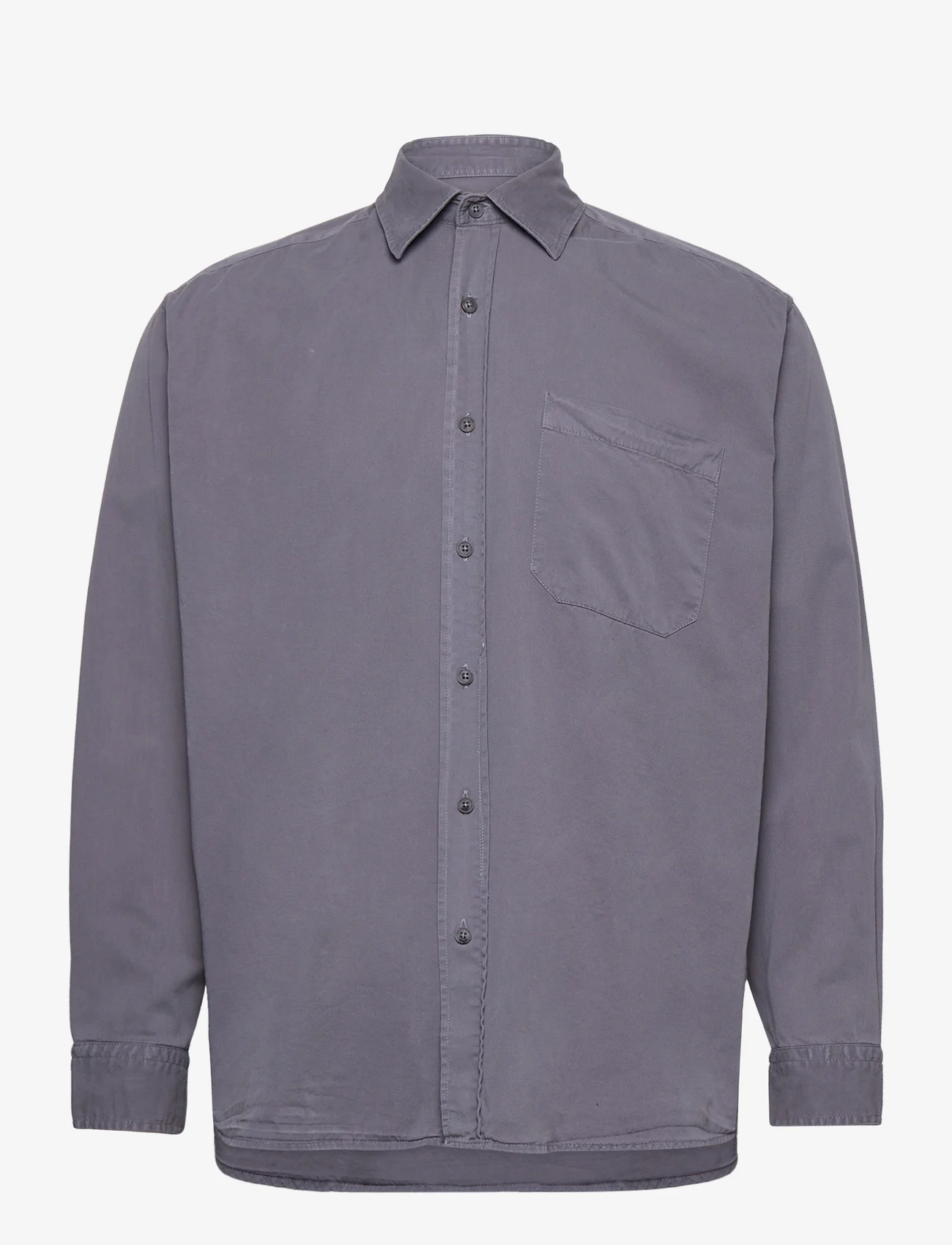 Woodbird - Yuzo Antic Shirt - menn - dark grey - 0