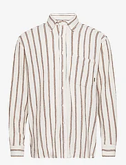 Woodbird - WBYuzo Knibe Shirt - avslappede skjorter - off white - 0