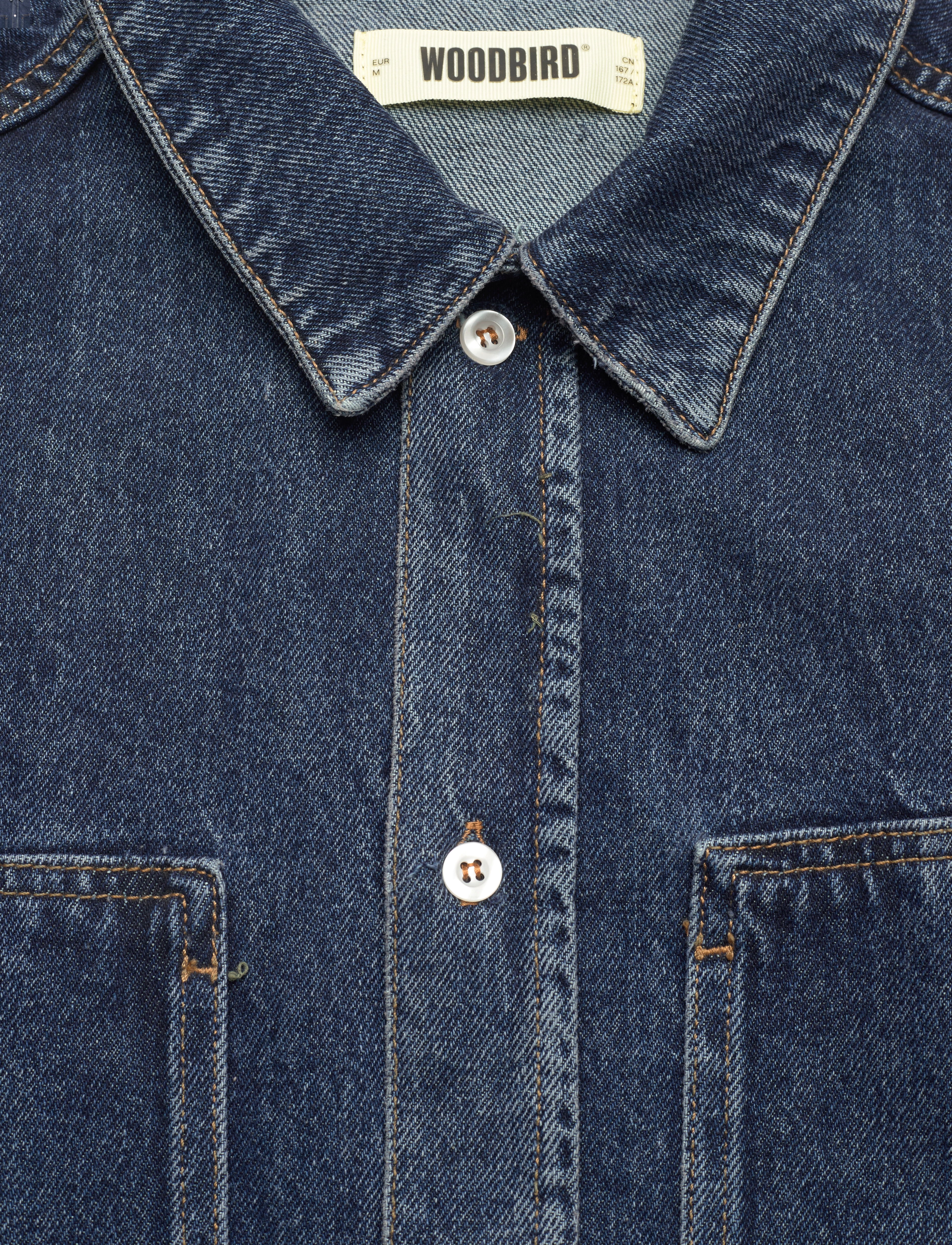 Woodbird - Tuck Carpenter Shirt - navy - 2