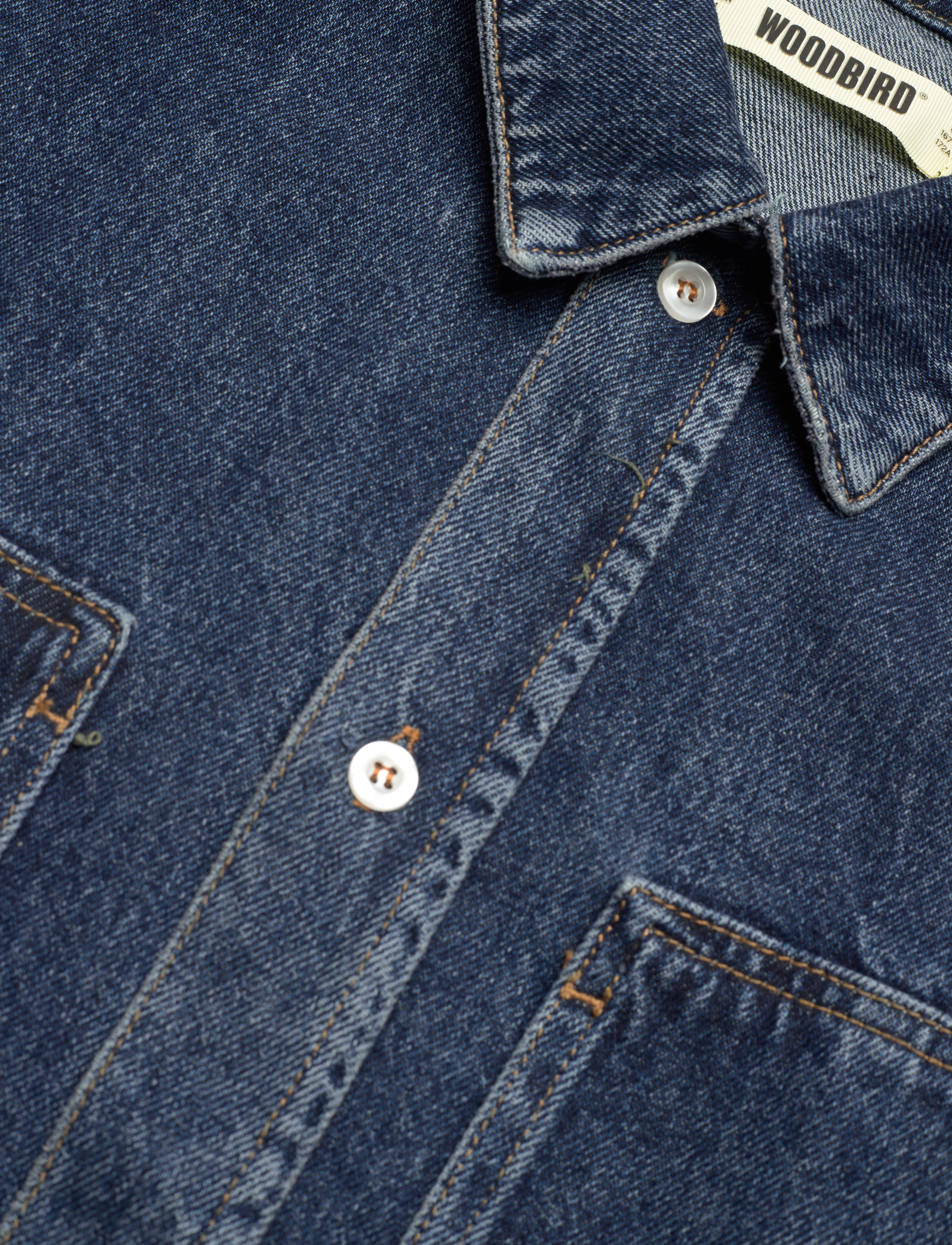 Woodbird - Tuck Carpenter Shirt - navy - 3