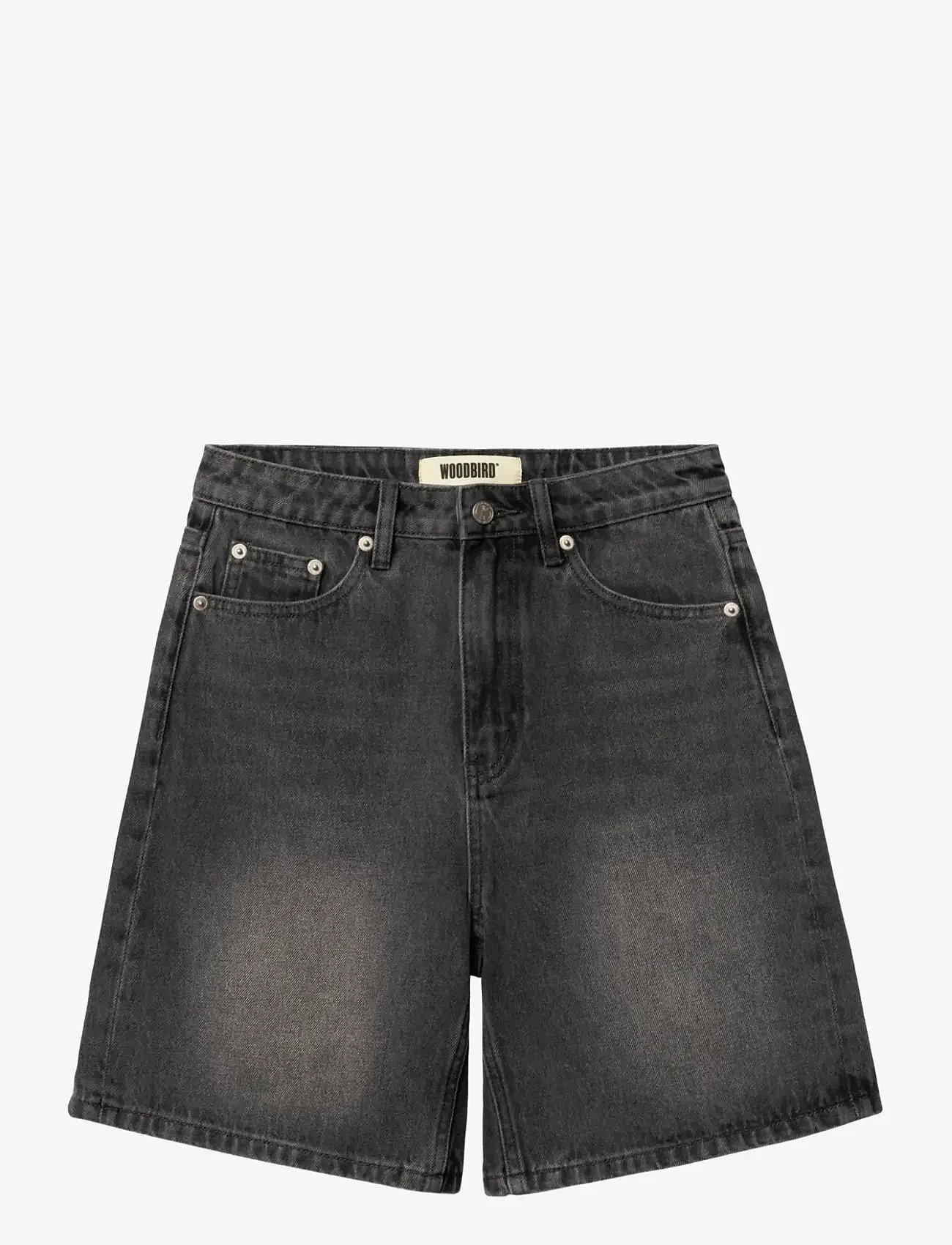 Woodbird - WBMaggie Eclipse Shorts - jeansowe szorty - grey-black - 1