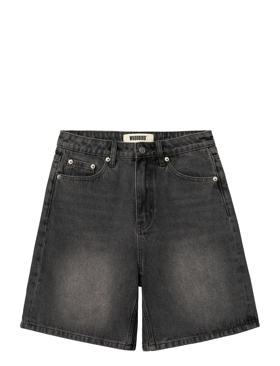 Woodbird - WBMaggie Eclipse Shorts - jeansshorts - grey-black - 1