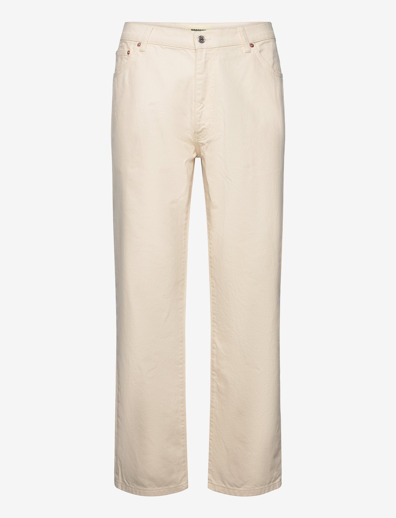 Woodbird - WBLeroy Twill Pants - loose jeans - off white - 0