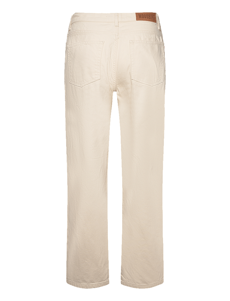 Woodbird - WBLeroy Twill Pants - loose jeans - off white - 1