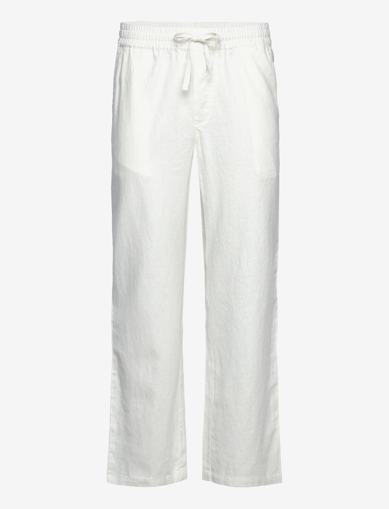 Woodbird - WBEik Linen Pant - linased püksid - off white - 1