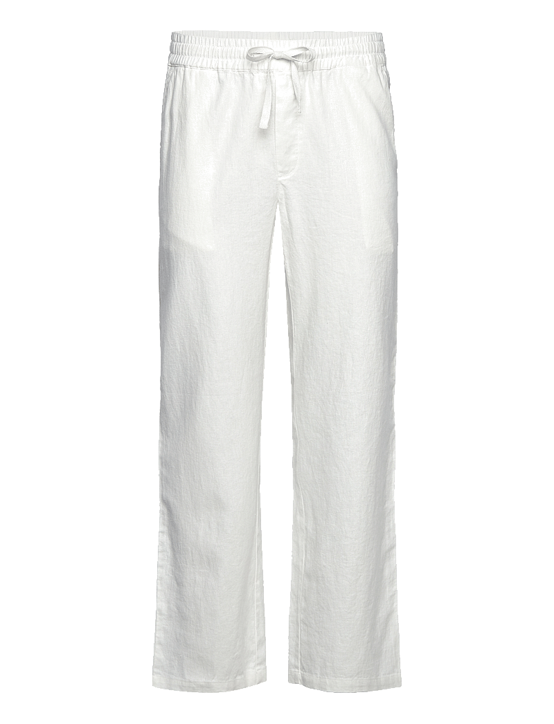 Woodbird - WBEik Linen Pant - linased püksid - off white - 1