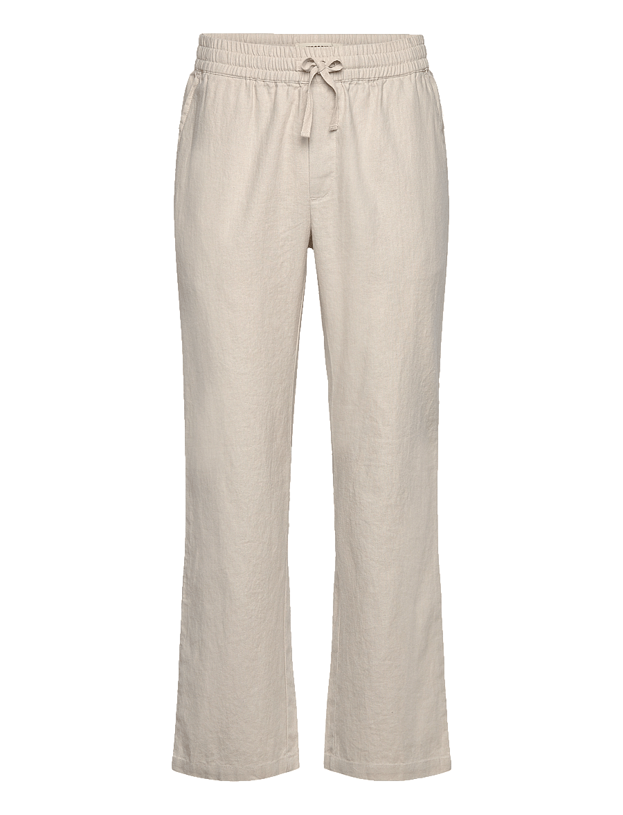 Woodbird - WBEik Linen Pant - linnen broeken - sand - 1