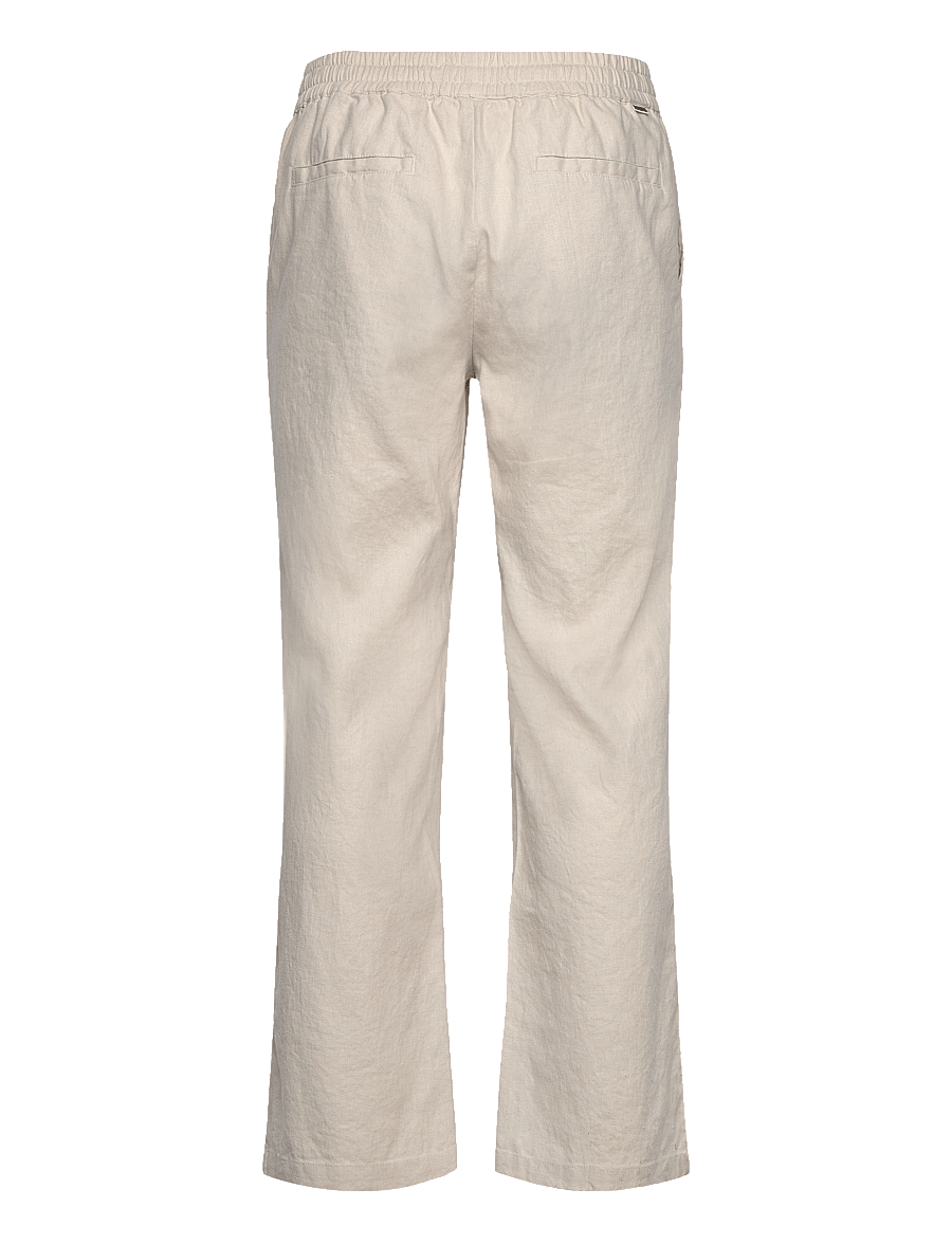 Woodbird - WBEik Linen Pant - linnen broeken - sand - 2