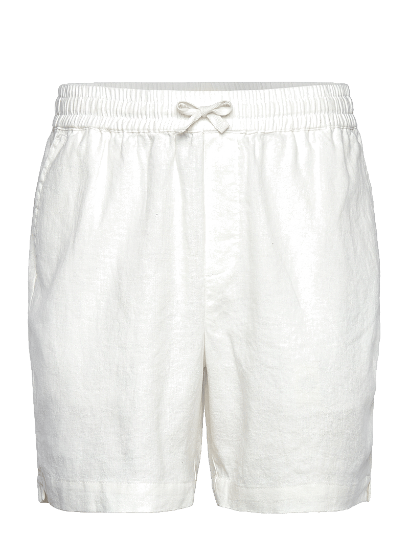 Woodbird - WBBommy Linen Shorts - lühikesed vabaajapüksid - off white - 1