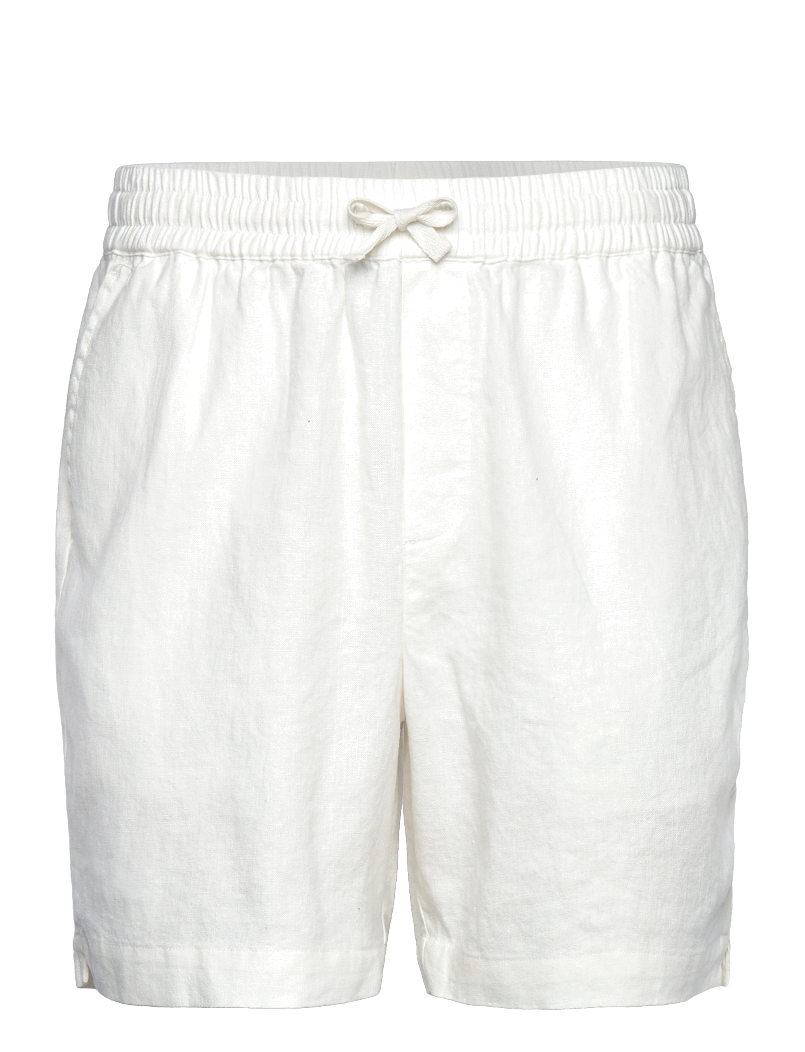 Woodbird WBBommy Linen Shorts - Shorts - OFF WHITE / white