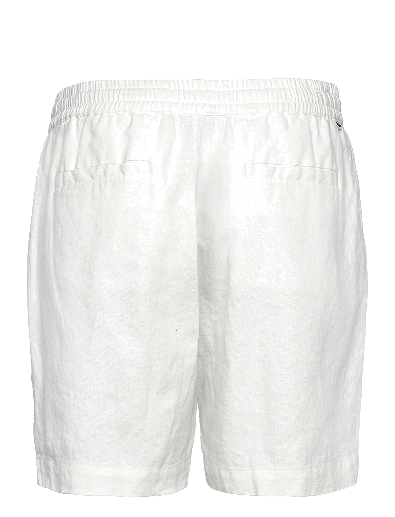 Woodbird - WBBommy Linen Shorts - lühikesed vabaajapüksid - off white - 2