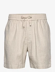 Woodbird - WBBommy Linen Shorts - casual shorts - sand - 0
