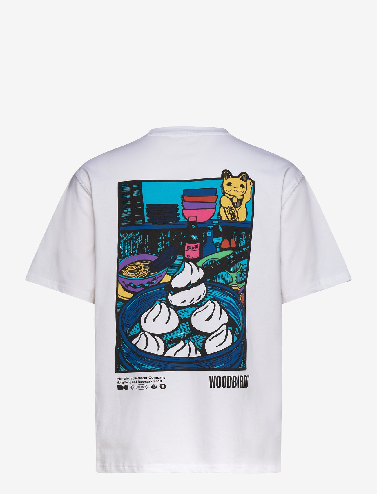 Woodbird - WBBaine Dimsum Tee - white - 1